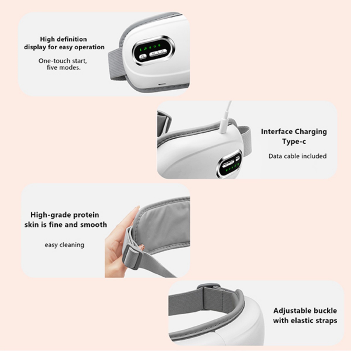 Kivvi EyeRelax Pro™ – Heated Eye Massage Mask - Image 3